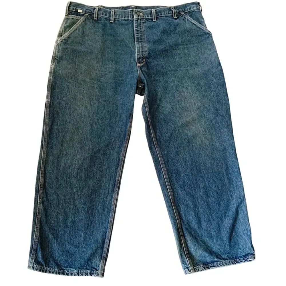 CARHARTT Mens Jeans Size 46 X 30 Flame-Resistant Workwear Rugged Utility Work